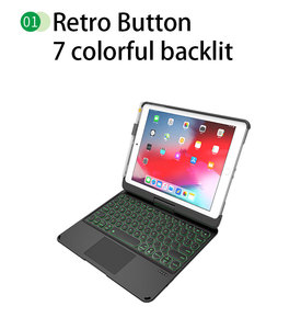 Đan mạch Bàn Phím Bluetooths Bàn Phím Với Touchpad Cho Ipad % 252fiphone Ipad Trường Hợp Bàn Phím Với Touchpad - Product Image 2