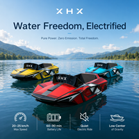 Mini Moto Acuática Eléctrica Industrial de PE Personalizable a Color, Jet Ski de Alta Velocidad, Moto Acuática Rush Wave