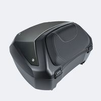 Kotak Bagasi Belakang Motor Hard-Shell PP Lepas Pasang Cepat dengan Pegangan, Cocok untuk Honda NT1100 DCT ES Top Case & Kotak Penyimpanan Belakang