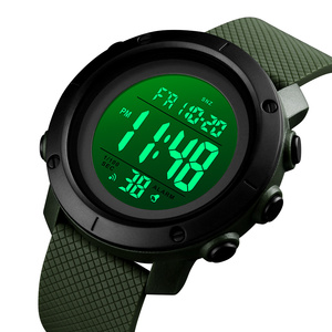 SKMEI 1426 hommes Sport <span class=keywords><strong>montre</strong></span> numérique grand nombre affichage vert rétro-éclairage chronomètre alarme fonction montres-bracelets grand nombre - Product Image 5