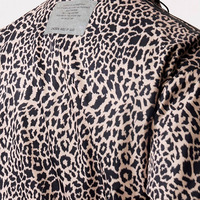 Veste coupe-vent à capuche à imprimé léopard personnalisée, streetwear américain et style streetwear chinois, marque décontractée, sweat à capuche zippé sport