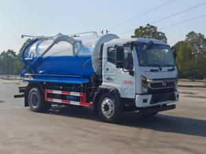 China Manufacturer Dongfeng D7 Septic Tank Truck,Water Ring Vacuum Pump for Sewage, Fecal Sludge Collection in Tropical Regions - Product Image 5