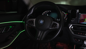 Kit de Luces Ambientales LED de 28 LED con Efecto Arcoíris para BMW Serie 3 G20 G28 2020-2022, Iluminación Interior Multicolor - Product Image 5