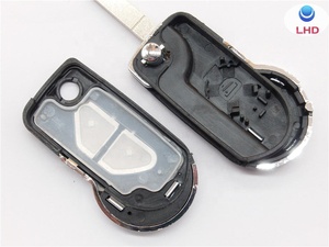 Cho <span class=keywords><strong>Citroen</strong></span> DS3 Đen 2/<span class=keywords><strong>3</strong></span> Nút khóa mở khóa mạ từ xa <span class=keywords><strong>Key</strong></span> Fob trường hợp vỏ - Product Image 6