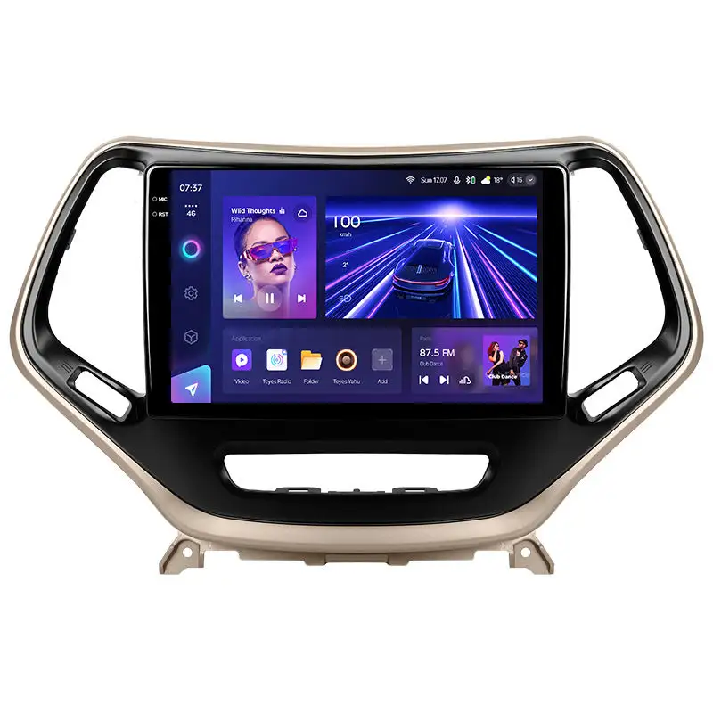 TEYES CC3L CC3 2K per Jeep Cherokee 5 KL 2014 - 2018 autoradio multimediale lettore Video stereo di navigazione GPS Android 10 No 2din