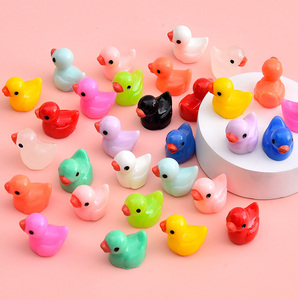 Miniature cảnh quan vườn Aquarium Chậu phụ kiện Dollhouse trang trí nội thất nhỏ vịt số lượng lớn nhựa nhỏ quyến rũ bức tượng nhỏ - Product Image 6