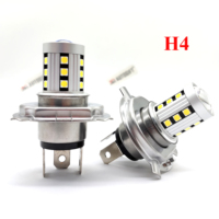 Système d'éclairage LED de voiture automatique 3030 24SMD H4 H7 H11 P13W 9005 HB4 12V-24V blanc DRL conduite antibrouillard phare voiture Led antibrouillard