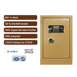 Caja Fuerte Certificada Contra Incendios, de Grado Bancario, con Cerradura Digital Electrónica, 2 Horas de Protección Contra Incendios, para Oficina y Hotel - Product Image 1