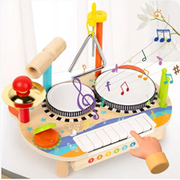 Jouets musicaux pour enfants, jouets musicaux pour bébés, jouets musicaux en bois, tambours musicaux, jouets musicaux pour enfants, tambour pour bébé, instruments de musique