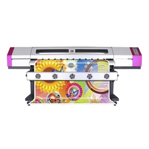 เครื่องพิมพ์อิงค์เจ็ท Galaxy XP600 ความเร็วสูง 1600 มม. สำหรับงานพิมพ์ภายในและภายนอกอาคาร 1.6 เมตร หัวพิมพ์ DX5 สำหรับพิมพ์บนวัสดุอ่อน เช่น หนัง  พร้อมจำหน่าย - Product Image 1