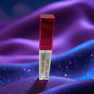 Tubo de brillo de labios de luz LED con espejo rosa - Product Image 3