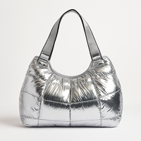 DDHBA personnalisé à la mode léger en nylon femmes sac à main bouffant décontracté sac à bandoulière gonflé à la mode sac fourre-tout gonflé