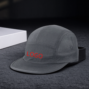 Hot Bán Biểu Tượng Tùy Chỉnh 5-Bảng Điều Chỉnh Nylon Cha Hat-Trọng Lượng Nhẹ Nhanh Chóng Khô Không Thấm Nước Trống Chạy <span class=keywords><strong>Cap</strong></span> Cho Thể Thao - Product Image 1