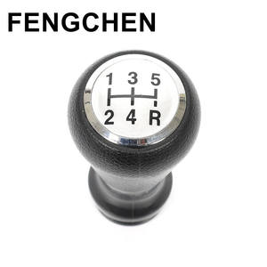 Poignée de levier de vitesse Fengchen 5/6 vitesses en cuir pour Peugeot 206 boîte manuelle - Product Image 4