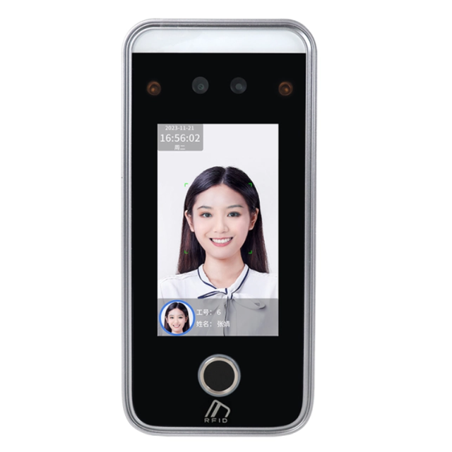 Cheap Price AI26 Cloud ADMS Software and Phone APP Face Biometric Fingerprint Time Attendance with Access Control AI Face