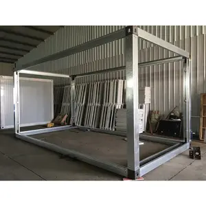 20ft 40ft iso shipping container frames modular folding tiny mobile steel prefab house homes philippines