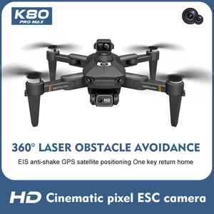 Drone K80PRO MAX <span class=keywords><strong>GPS</strong></span>+GLONASS 4K Ultra HD avec double caméra, moteur sans balais, retour automatique, pliable, quadricoptère pour adultes, utilisation en extérieur - Product Image 5