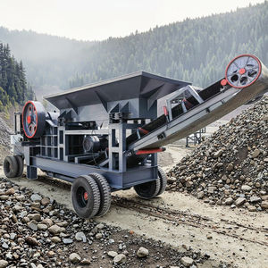 Pe400 * 600 250x40 0 nehir taşı cevher çeneli kırıcı titreşimli besleyici ve konveyör ile - Product Image 1