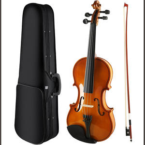 ชุดไวโอลินคุณภาพ 3/<span class=keywords><strong>4</strong></span> ขนาดมาตรฐาน สำหรับผู้ใหญ่ ผู้เริ่มต้น นักเรียน เด็ก พร้อมกล่องแข็ง พร้อมไฮโกรมิเตอร์ คันชักไวโอลิน และสายไวโอลิน - Product Image 6