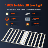 Le plus récent 1200w 12 Bar Light avec LM281B / LM301B lampe de croissance des semis à spectre complet Led élèvent la lumière pour la culture de plantes d'intérieur