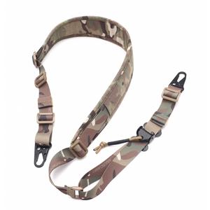 Accessoires de chasse tactiques Sangle de fusil MK2 à réglage rapide avec crochet HK Tir à 2 points Sangle de fusil tactique rembourrée Sangle d'épaule - Product Image 5