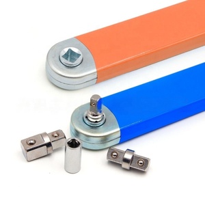 Enlace de cadena multifuncional, llave de extensión de trinquete de 3/8 ", llave de doble uso, llave de extensión compensada multifunción - Product Image 5