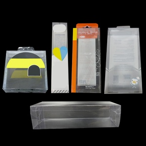กล่องเก็บของพลาสติกพับได้ PP/PVC/PET ใส ทนทาน ปรับขนาดได้ตามต้องการ สำหรับใช้เป็นของขวัญและงานฝีมือ - Product Image 1