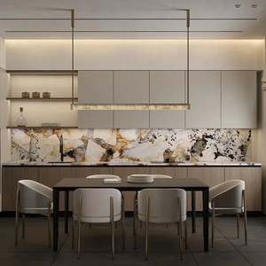 George nhà hiện đại gỗ sang trọng dưa chuột nhà bếp lưu trữ thiết kế đồ nội thất tủ bếp - Product Image 1