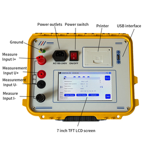 Testeur de résistance de contact 10A~100A avec fonction de stockage de 100 jeux de données de mesure - Product Image 5
