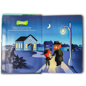 <span class=keywords><strong>Libro</strong></span> educativo personalizzato OEM per bambini apprendimento precoce <span class=keywords><strong>libro</strong></span> educativo con copertina rigida con storia francese - Product Image 6