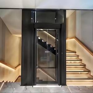 Ascenseur de villa personnalisé avec cadre de porte en marbre et design haut de gamme - Product Image 3