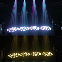 Lumières de Scène Professionnelles à Tête Mobile LED 150W RGBW pour Événements Disco DJ Mariage Théâtre, Contrôle DMX512, Idéales pour Clubs, Fêtes, Bars, Spectacles et Concerts