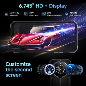 Fossibot F109 5G Mở Khóa Gồ Ghề Điện Thoại Thông Minh 24GB + 256GB Lưu Trữ Mtk Dimensity 6300 Chipset <span class=keywords><strong>Android</strong></span> 14 10600MAh Pin 6.745" - Product Image 2