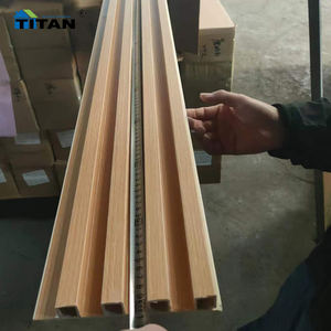 Revêtement mural extérieur Lambrin Panneau mural en PVC extérieur Alternative au <span class=keywords><strong>bois</strong></span> <span class=keywords><strong>Tasseau</strong></span> - Product Image 5