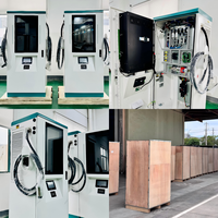 Borne de Recharge Rapide DC pour Véhicules Électriques 2026 60kW 80kW 120kW 160KW CCS GBT IP54 avec Écran Publicitaire