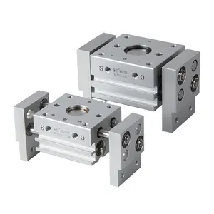 Mhl Pneumatische Parallelle Luchtgrijper Parallel Type 2 Vinger Airtac Type Cilinder Met Magneet