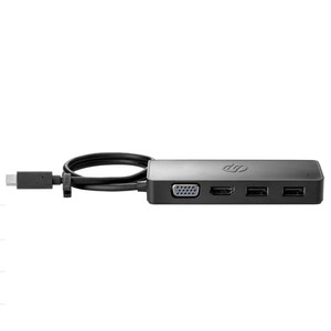 Hub de Viaje USB-C HP G2, Estación de Acoplamiento Portátil 7PJ38AA 45W/65W/90W 4K/1080P para 2.0, 4 Puertos, en Stock - Product Image 2