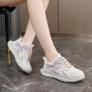 Zapatillas Deportivas Casuales de Mujer para Primavera, Otoño y Verano 2026, con Cordones, Suela Gruesa y Suave, Diseño de Malla Transpirable, Aumentan la Estatura - Product Image 3