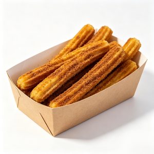 Caja <span class=keywords><strong>para</strong></span> Churros, Comida Callejera, Food Truck, Festival, Papas Fritas, Aros de Cebolla, Snack Dulce, Caja Desechable <span class=keywords><strong>para</strong></span> Churros al por Mayor - Product Image 5