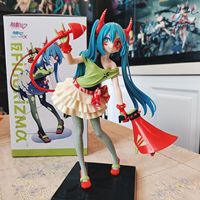 Vente en gros de figurines d'anime en PVC et ABS officiellement sous licence SEGA Feat.MIKU Project DIVA Cheerleader Little Devil, figurines de collection, boîte d'origine