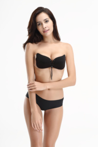 32b sutyen boyutu eşdeğer silikon straplez kadın kelebek kanat yapışkanlı görünmez sütyen - Product Image 6