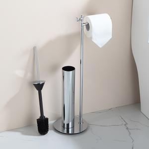 <span class=keywords><strong>Brosse</strong></span> longue multifonctionnelle en acier inoxydable 304 pour salle de bain avec porte-<span class=keywords><strong>papier</strong></span> hygiénique - Product Image 4