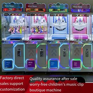 Wholesale Coin Operated Children's Doll Game Console Mini <b>Claw</b> <b>Machine</b> <b>Toy</b> <b>Claw</b> <b>Machine</b> With Bill Acceptor - Product Image 5