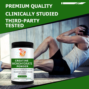 Créatine en poudre de qualité supérieure pour le développement musculaire avec créatine monohydrate, boisson pour la nutrition sportive, complément pour la récupération après l'entraînement - Product Image 3
