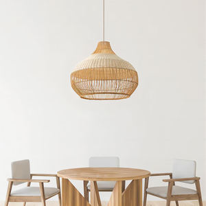 Lampadari in tessuto di Rattan lampade a sospensione vendita calda negli Stati Uniti e in Europa - Product Image 3
