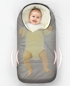 Gigoteuse imperméable et coupe-vent pour nouveau-né et tout-petit, douce, épaisse et chaude, pour l'hiver - Product Image 4