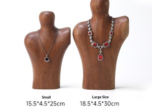 Expositor de Collares de Madera Maciza, Soporte para Exhibición de Joyería, Modelo de Exhibición - Product Image 6