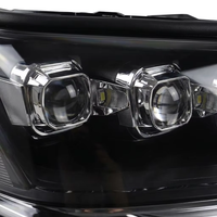 Phare avant LED Longding pour Toyota Kluger 2015-2017, ensemble de phares automatiques 6500K 24V, lentille bifocale en cristal à 5 éléments