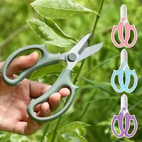 Ciseaux industriels de haute qualité en acier inoxydable durable, sécateurs de jardin colorés, outils de bricolage OEM pour fleuristes et jardinage