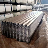 Tôle de toiture galvanisée Z180 en acier DX51D de 0,3 mm, revêtement en zinc, tôle plate/ondulée GI